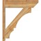 Ekena Millwork Balboa Slat Rough Sawn Outlooker, Western Red Cedar, 8"W x 30"D x 34"H OUT08X30X34BOA06RWR - alternate 2